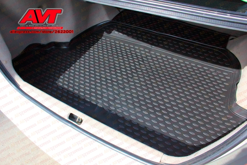 Коврики для багажника для Toyota premium/Allion AZT240 JDM 2001-2007sedan 1 шт. резиновые коврики Нескользящие резиновые интерьерные аксессуары для стайлинга автомобилей