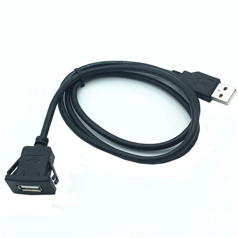 Квадратный Удлинительный кабель с пряжкой одним портом USB 3 0 2 0|Кабели передачи
