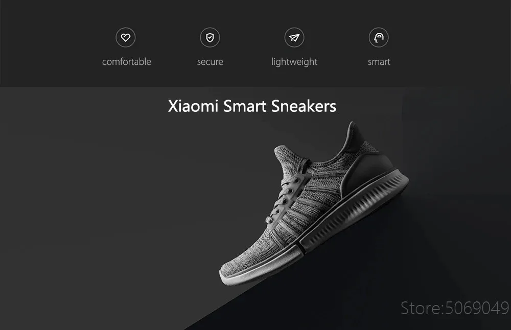 Original Xiaomi Mi Mijia Smart Shoes Sports Mesh Air Professional Fashion High Good Value Design In Stock