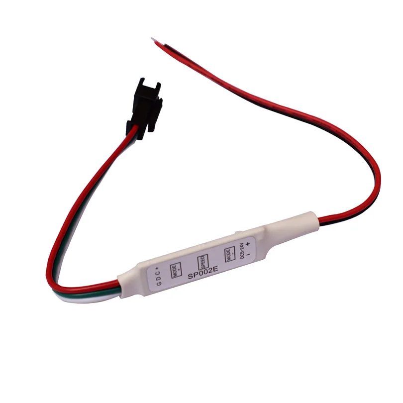 Мини контроллер RGB SP002E с 3 клавишами микро для WS2811 WS2812B пикселей цветная
