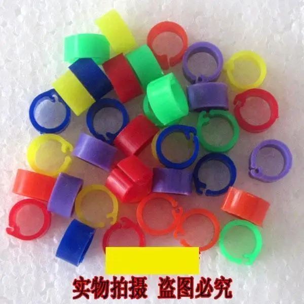 Номер для отслеживания 100 шт. птица ног Группы 8 мм Голубь куриный Parrot Bantam птицы