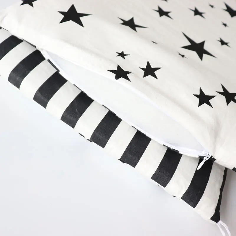Nordic Baby Bed Bumpers For Newborns Thicken Star Crib Protector Cotton Infant Cot Around Cushion Room Decor For Boy Girl 1Pcs images - 6