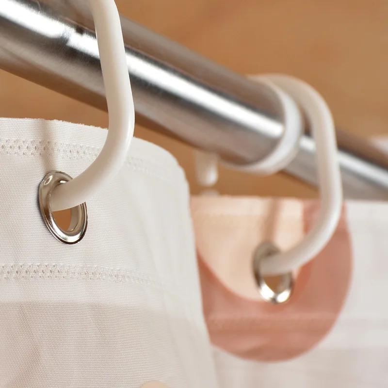 Новая занавеска для душа в ванную комнату кофейного цвета водонепроницаемая