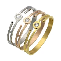 jsbao women wedding bracelet engraved roman numeral brand bracelets bangles gold color bangle compound crystal jewelry