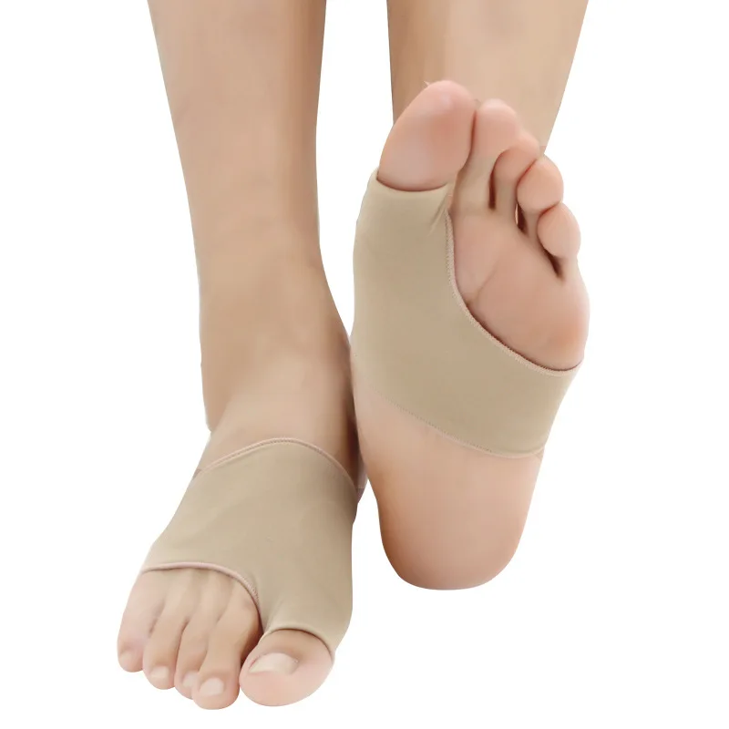

2pcs=1pair Bunion Sleeve Gel Insole Silicone Hallux Valgus Corrector Pain Relieve Foot Care Orthotics Overlapping Toes Pedicure
