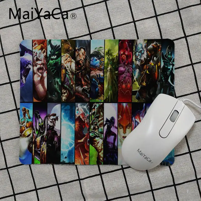 MaiYaCa ваши собственные коврики Dota 2 Heroes чемпионы офисные мыши резиновые Аниме