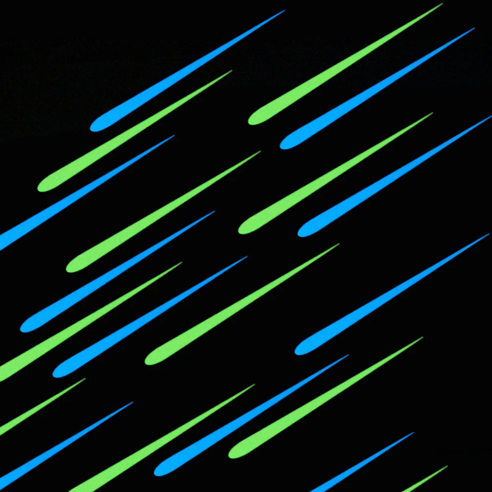 Метеоритный дождь фотообои для детской комнаты Потолочная наклейка|luminous wall