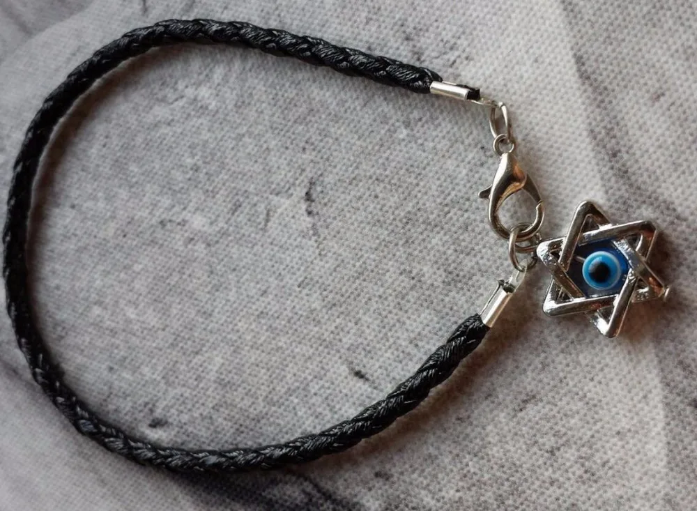 10 шт. серебряные подвески для браслета манжеты|star of david bracelet|bracelet starhand fatima bracelet |