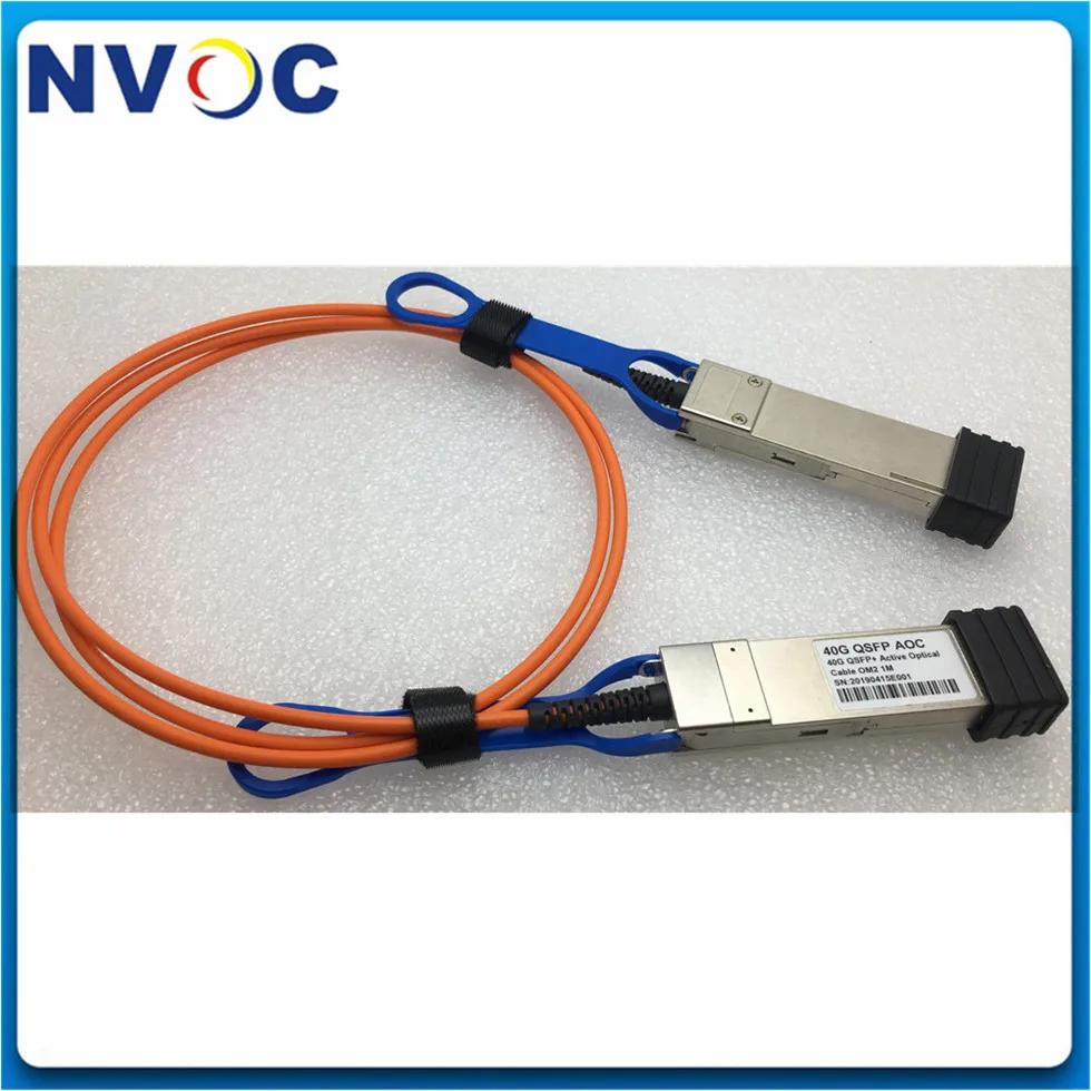 Бесплатная доставка 40G QSFP к 1M 3M 5M 7M 10M 20M OM2 AOC активный оптический кабель совместим