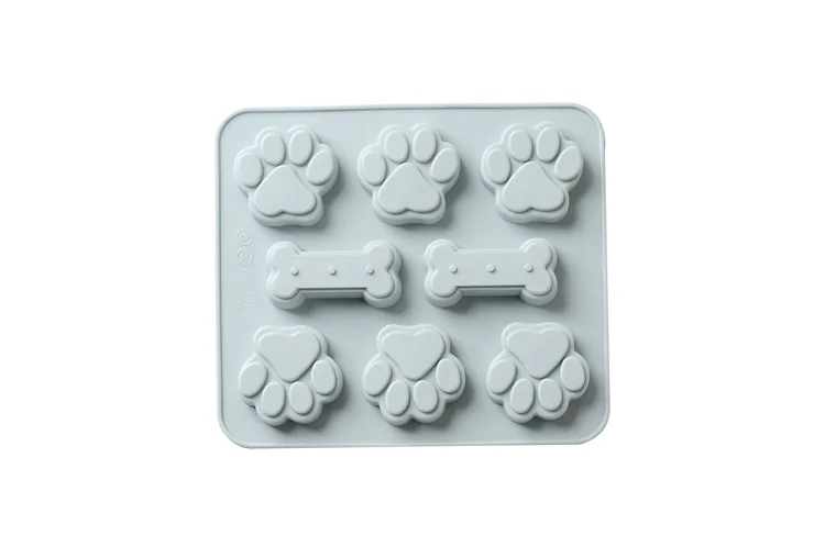 

Luyou 1pcs Dog Claw Silicone Ice Trays Mold Children Candy Chocolate Pudding Cake Mold Cake Baking Tools FM1834