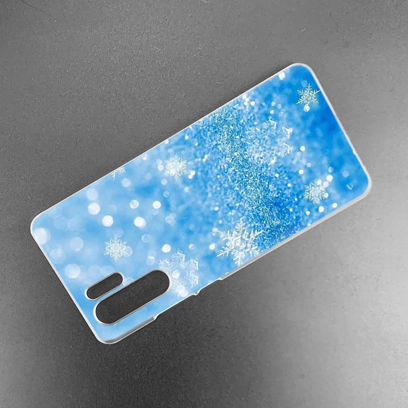 Чехол с рождественскими снежинками для Huawei P20 P30 P40 Lite E P Smart Z Plus 2019 P10 Mate 10 20 Pro