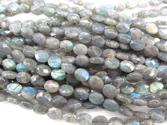 

bulk genuine labradorite beads 13x18mm 5strands 16inch strand ,high quality oval egg faceted blue jewelry beads