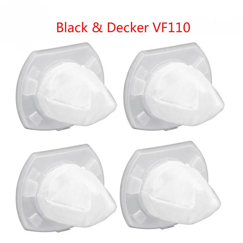 Сменный фильтр HEPA для Black & Decker VF110 фильтровальные чаши Беспроводные аксессуары