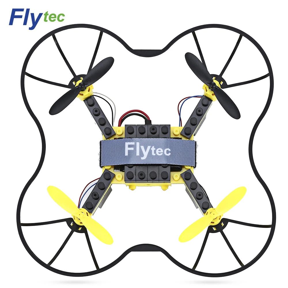 Flytec T11 DIY 2 4 г 4CH строительные блоки Drone вертолет мини дроны 3D Кирпичи Quadcopter