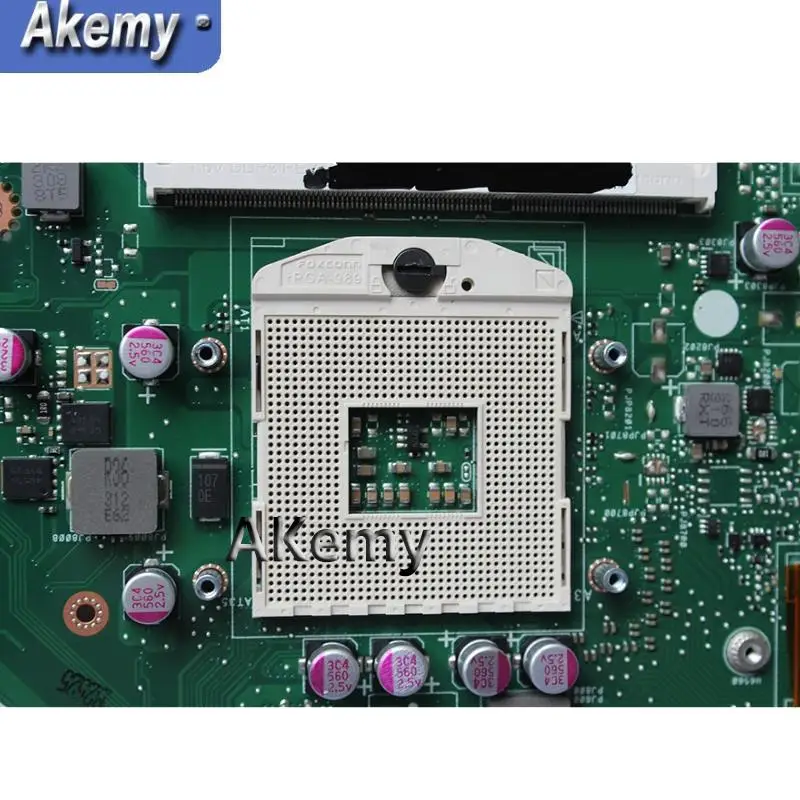 AK X55VD материнская плата для ноутбука For Asus X55V X55 тест оригинальная REV2.1/REV2.2 GT610M 2 Гб