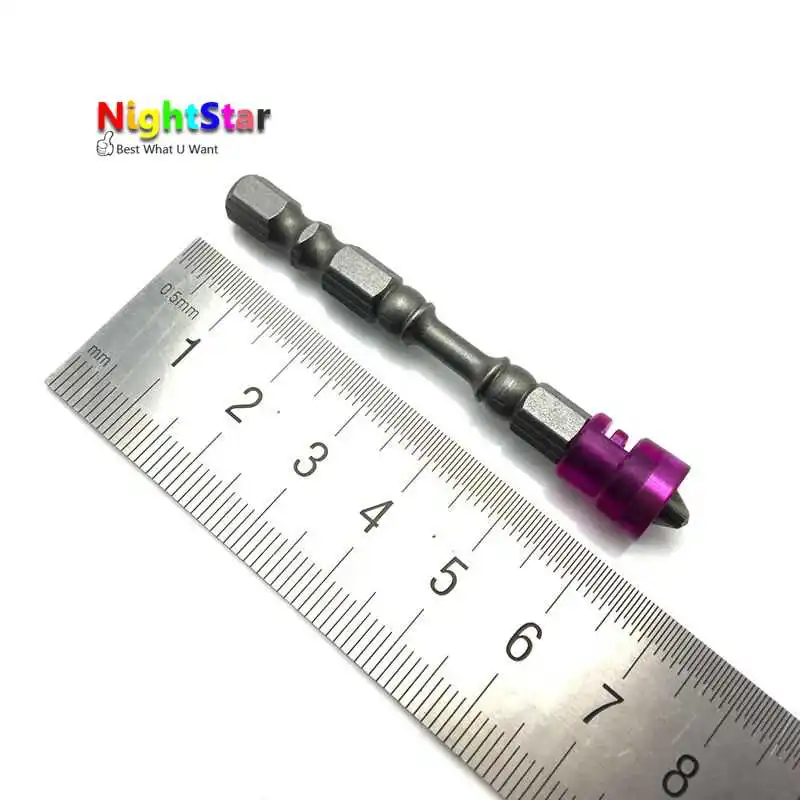 Отвертка для гипсокартона 5 шт. 65 мм с шестигранным хвостовиком 1/4 дюйма Магнитная