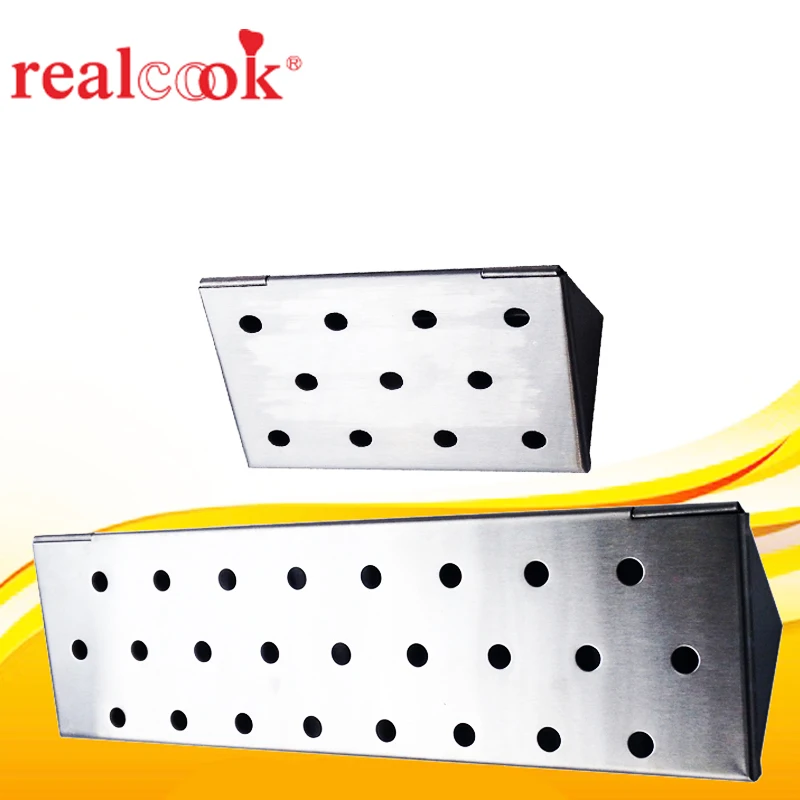 Курильщик поле для барбекю гриль щепа нержавеющая сталь уголь и газовый копчения