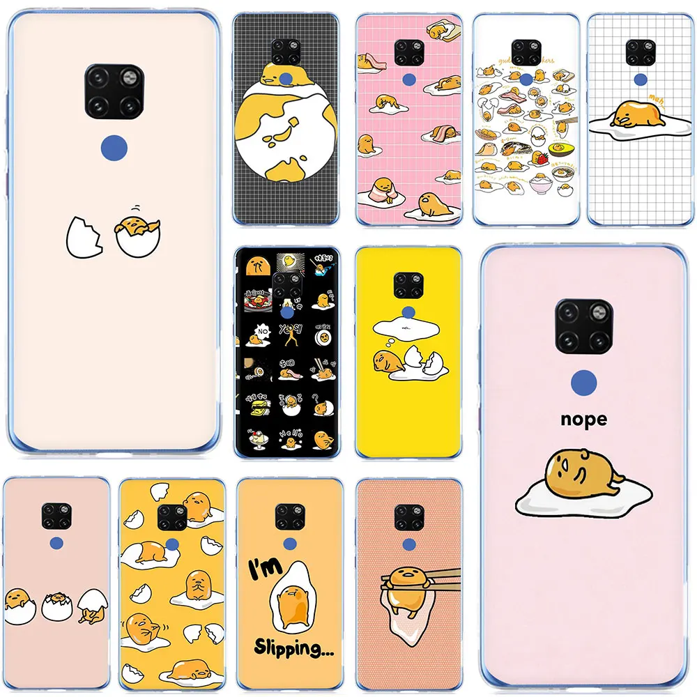 Твердый чехол gudetama lazy egg для Huawei Mate 10 20 30 Pro Nova 2i 3i 3 5i Lite Y5 6 7 9 2017 Prime 2018 | Мобильные