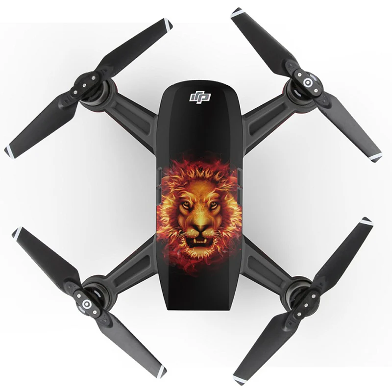 Для DJI Spark Skin для наклейка цветные наклейки на Дрон аксессуары Drone пульт