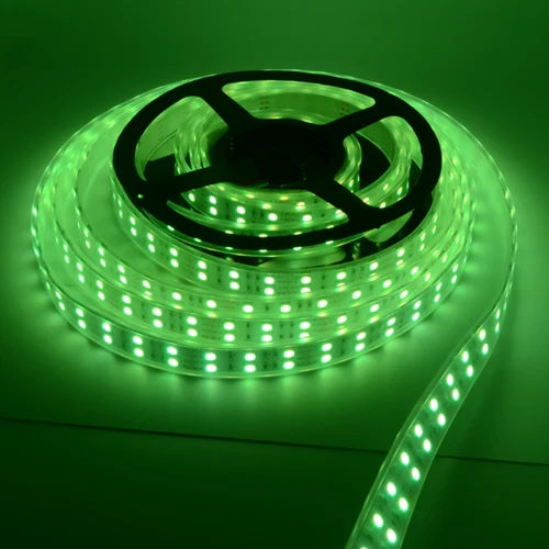 Двухрядная RGB Светодиодная лента Foxanon 5050 120 светодиодов/м 600 светодиодов 12 в пост.