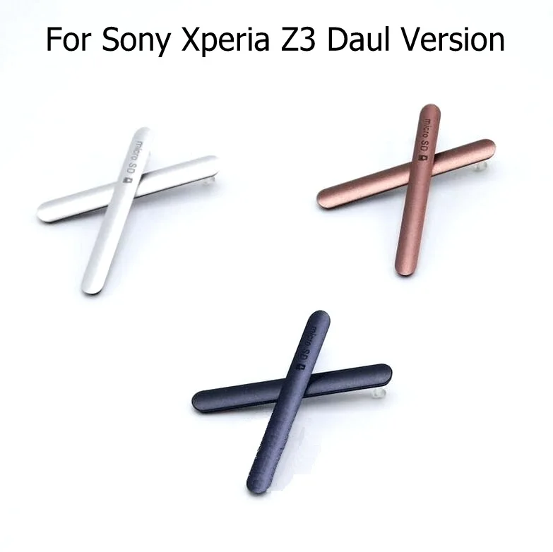 Новинка оригинальное зарядное устройство usb + крышка для Micro SD и SIM карты Sony Xperia Z3