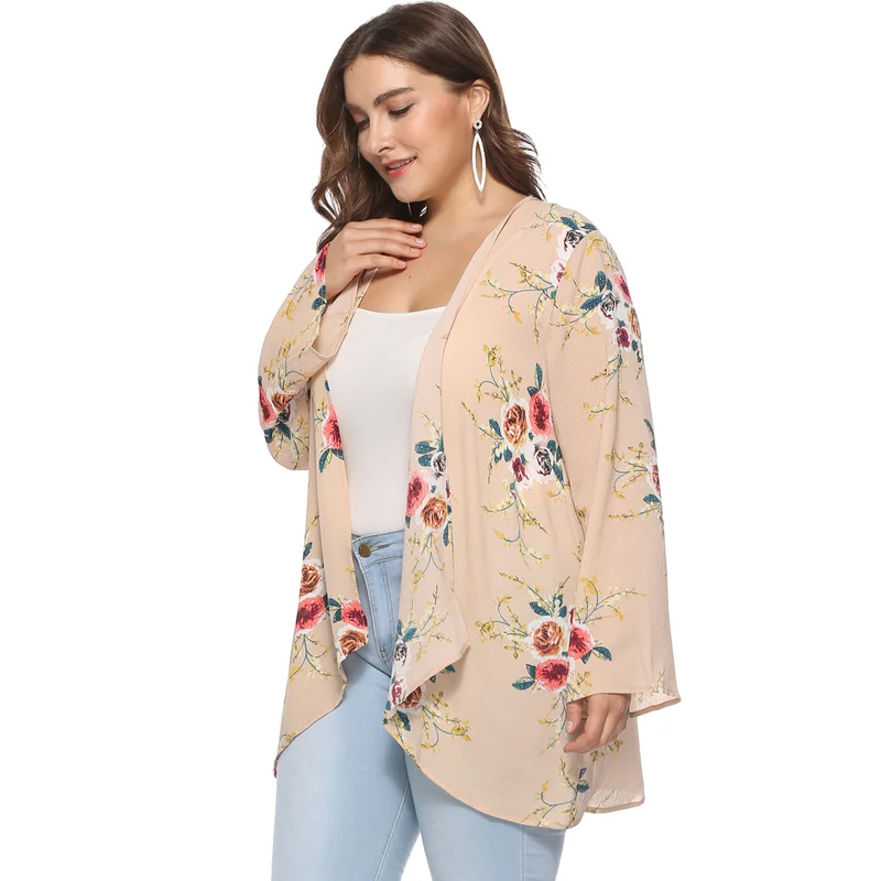 Chaquetas mujer 2019 женская рубашка большого размера осенний кардиган с длинными