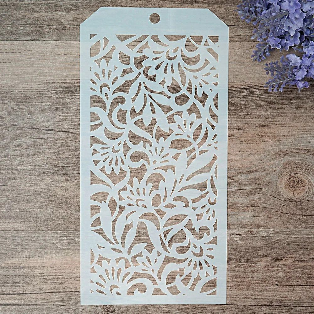 ST122489 12*24 см DIY ремесло Многослойные трафареты для стен Живопись штампованная для скрапбукинга штампы альбом декоративное тиснение бумажные карты - Цвет: ST122489