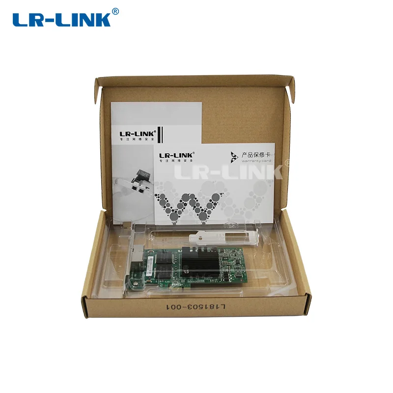LR LINK 9222PT двойной Порты и разъёмы Gigabit Ethernet Lan сетевая карта 10/100/100Mb PCI Express сетевой