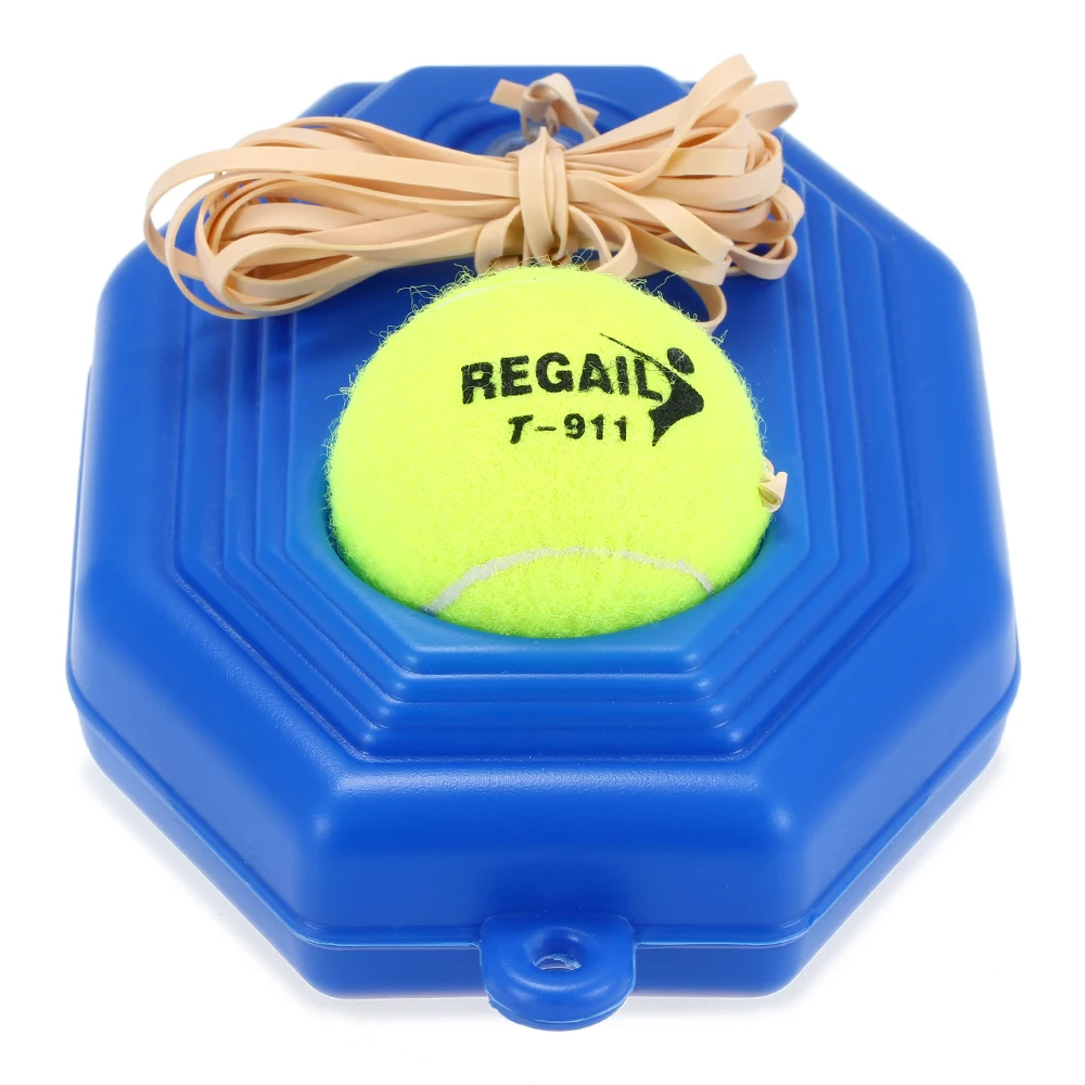 

REGAIL Tennis Trainer Tennis Rebound Ball Practice Training Tool Baseboard Exercise Tennis Rebound Ball with String