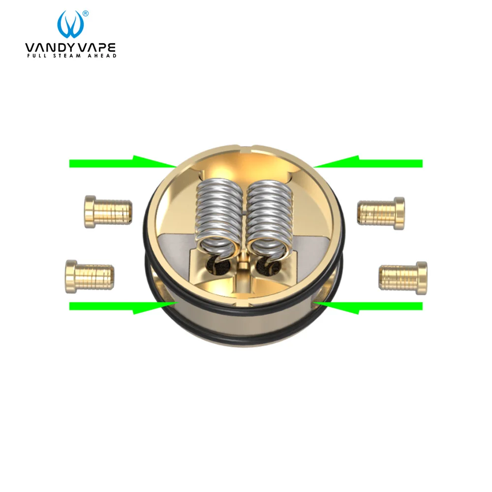 Оригинальный испаритель Vandy vape Pulse 24 BF RDA 2 мл Восстановленный распылитель для