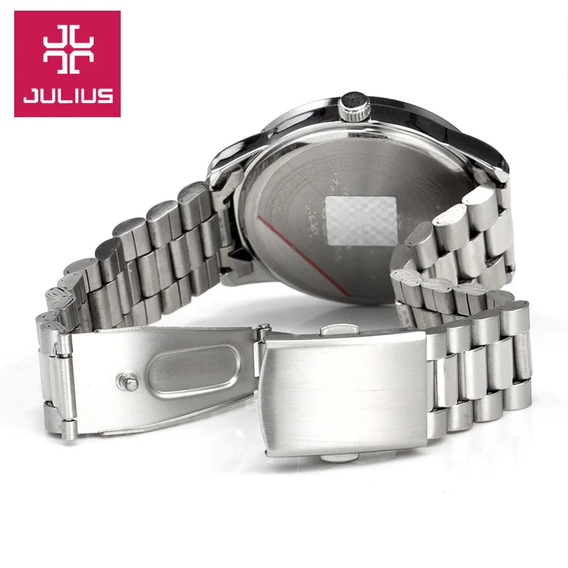 Топ ЮЛИЙ Мужские Homme женские наручные часы Ретро мода платье из нержавеющей стали