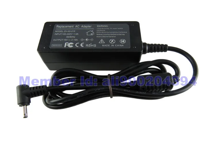 JIGU 19V 2.15A 40W Ноутбук AC адаптер питания зарядное устройство для Samsung NP305U1A NP530U3B