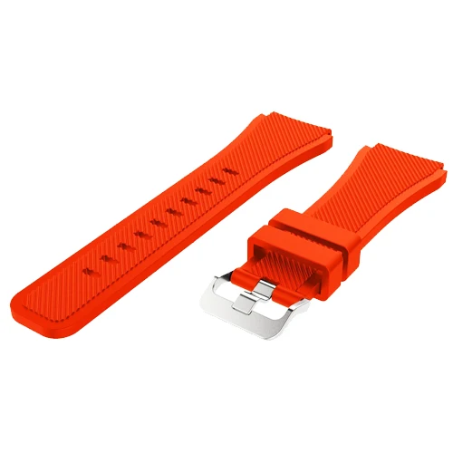 14-Orange red Спортивные 22 мм ремешок для samsung galaxy watch 46 мм S3 Frontier/классические huawei watch gt ремешок силиконовый браслет huami amazfit ремень - Цвет ремешка: 14-Orange red