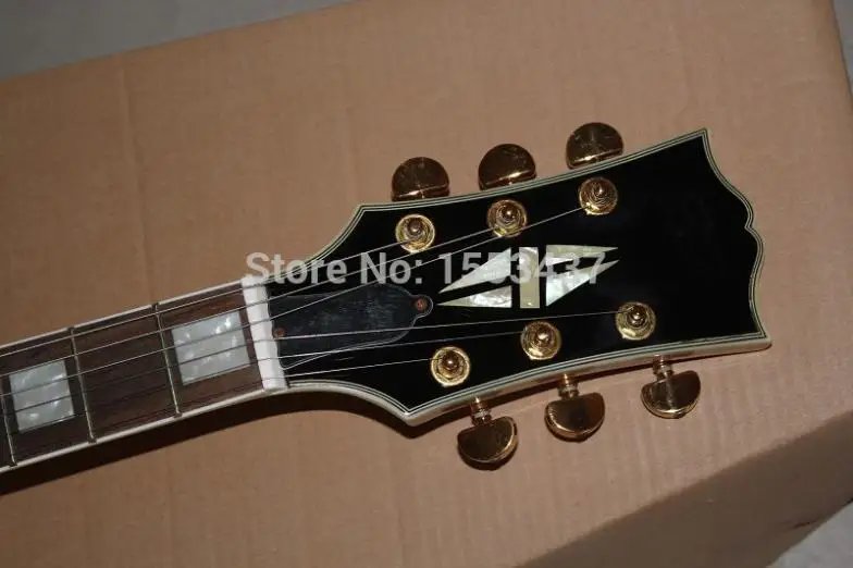 Free shipping Wholesale - Classic 175 Natural color the neck to strengthen JAZZ Semi Hollow Electric Guitar | Спорт и развлечения