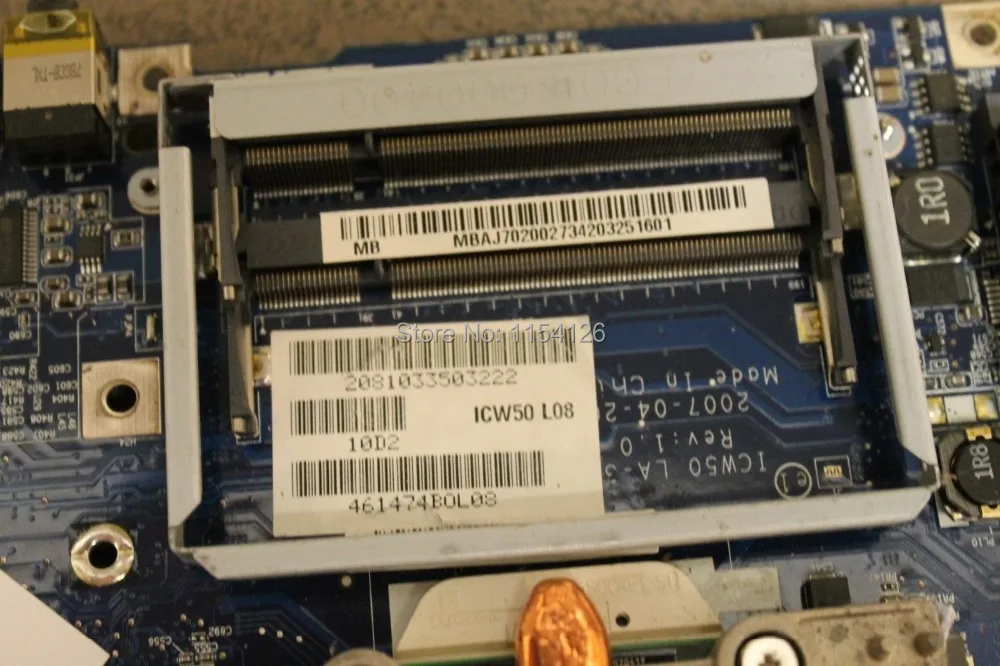 Оригинал для ноутбука ACER Aspire 5520 ГБ MB.AJ702.002 (mматер702002) ICY70 L06 LA 3581P (ICW50) материнская
