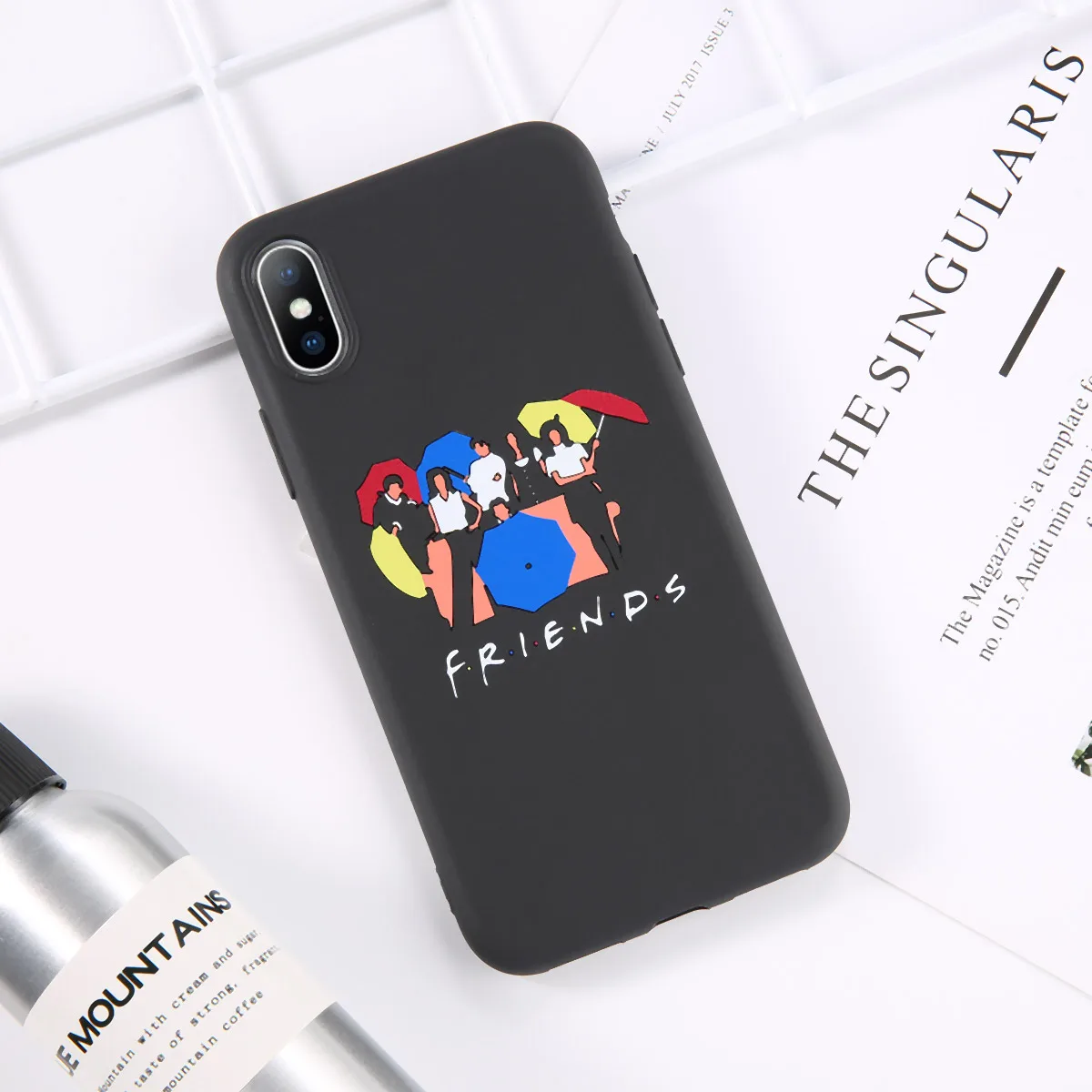 T8 Lovebay для iPhone 6 6s 7 8 Plus X XR XS Max 11 Pro Max 5 5S SE чехол для телефона центральный Perk Friends Мягкий ТПУ чехол для iPhone XS - Цвет: T8