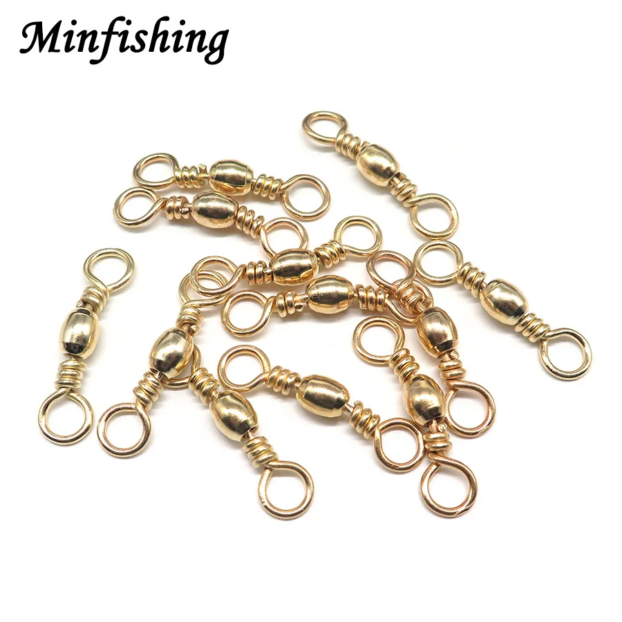 Minfishing 100 шт. штатив для вертлюга размер 1/0 3/0 4/0 # рыболовные аксессуары из