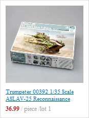 Trumpeter 35093 1/72 модель танка Merkava III 1995, пластиковый бронированный автомобиль