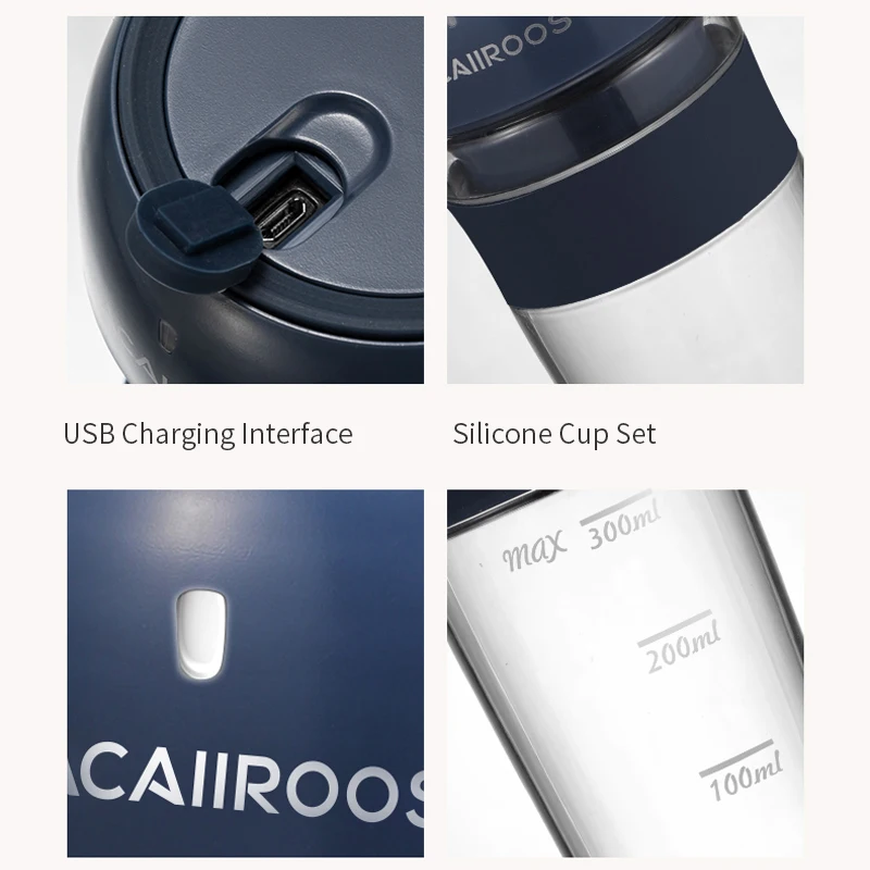 Macaiiroos Портативная USB электрическая соковыжималка блендер мини миксеры