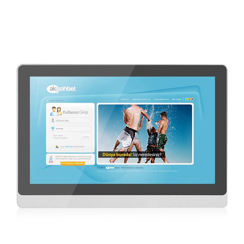 Capacitive touch industrial PC Intel J1900 all in one 17.3 inch Win 10 IP65 waterproof tablet for medical computer