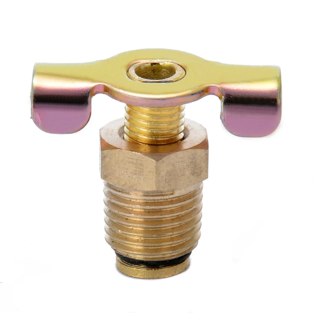 

1/4 "NPT латунный сливной клапан, запасная часть с коррозионной устойчивостью 30x24 см для воздушного компрессора