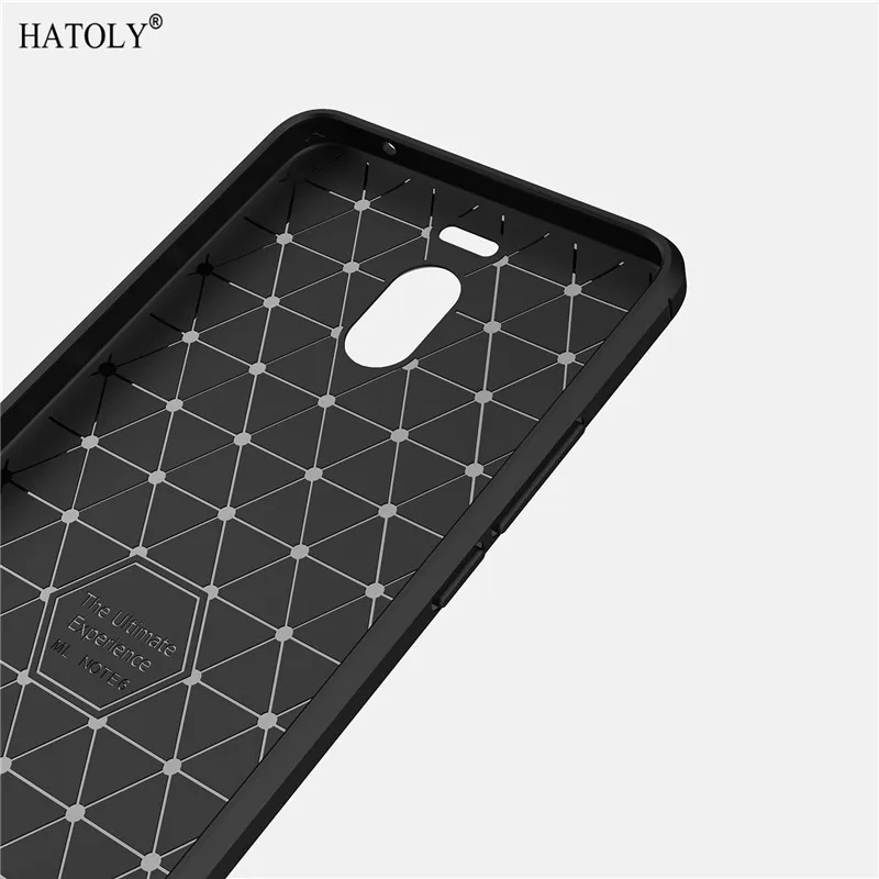 Чехол hatoly Meizu M6 Note чехол в деловом стиле силиконовый резиновый для телефона Meilan 6 |