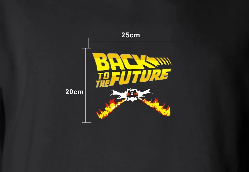 Назад в футболка Future men/wo men Классическая серия фильмов хлопок Назад в будущее Мужская футболка индивидуальность творческая Новинка
