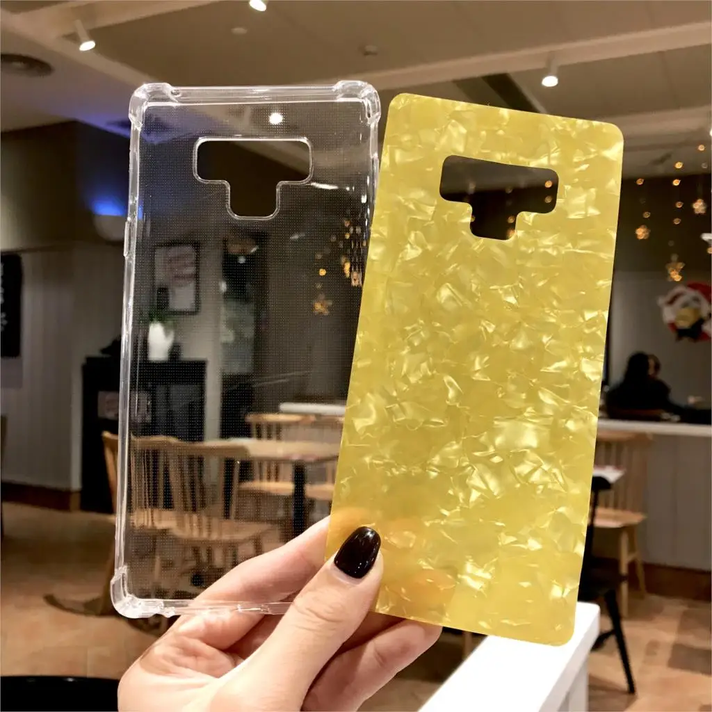 Противоударный защитный чехол для Samsung Note 9 8 мраморный S9 S8 A5 A6 A7 A8 Plus J4 J6 J8 2018 TPU iphone