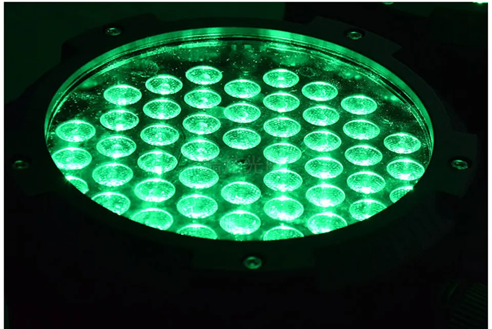 Светодиодный прожектор Par IP65 водонепроницаемый 54x6 Вт с чехлом светильник RGBW RGB 3 в