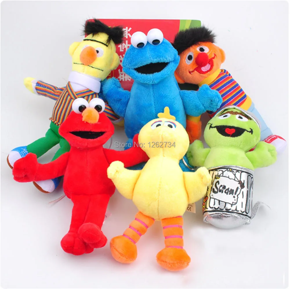 Фигурка куклы Улица Сезам Elmo печенье монстр большая птица Берт Оскар Гровер Эми