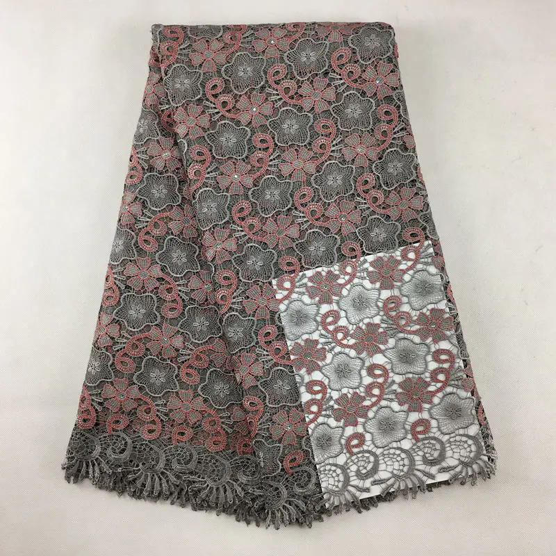 Вечерние поставки желтый Африканский шнур кружевная ткань africain suisse dentelle broderie 036 5 ярдов Вышивка Ткань для свадьбы