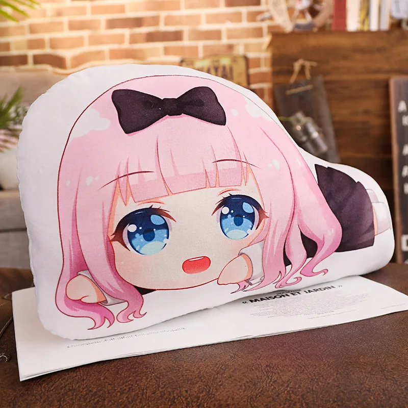 Shinomiya Kaguya Fujiwara Chika Подушка Игрушка Аниме Кагуя сама любовь война короткая