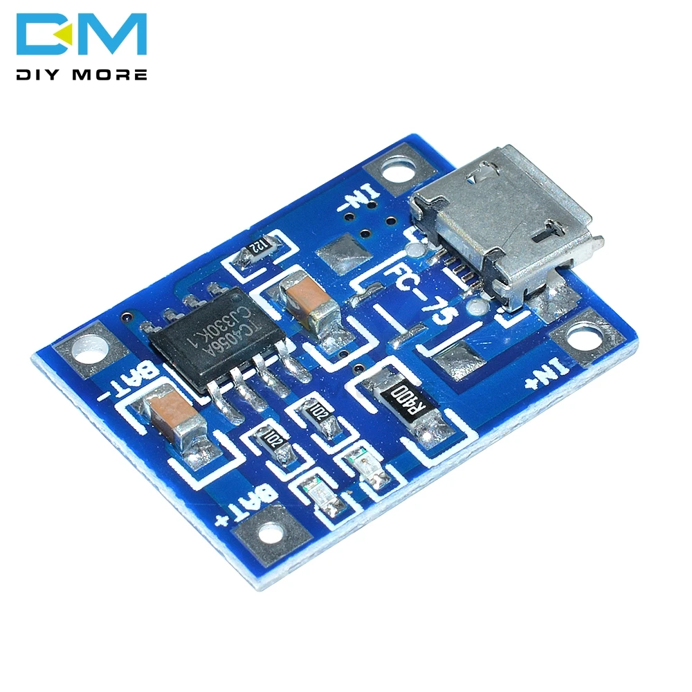 10 шт. Type c/Micro/Mini USB 5 в 1 А литий ионный аккумулятор 18650 TC4056A зарядная плата модуль