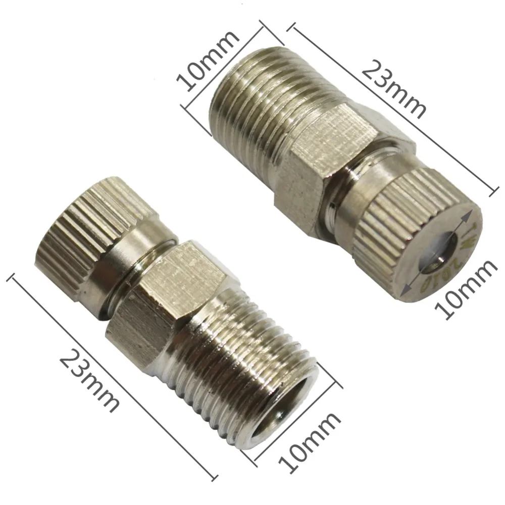High Pressure Fog Mist Nozzle Agriculture Fruit Atomization Sprayers Greenhouse Anti-drip Sprayer Nozzles 100 Pcs | Дом и сад
